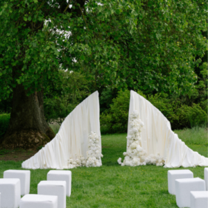 waves ceremoniebogen (set van 2)